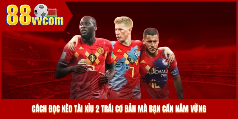 Cách đọc kèo tài xỉu 2 trái cơ bản mà bạn cần nắm vững Cách đọc kèo tài xỉu 2 trái cơ bản mà bạn cần nắm vững