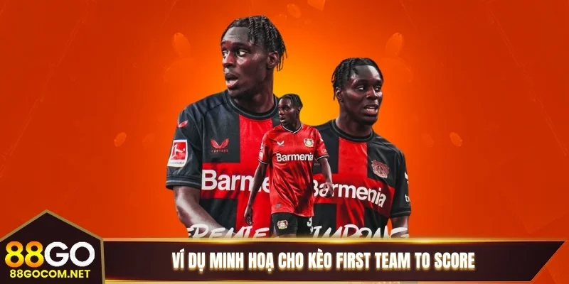 Ví dụ minh hoạ cho kèo First Team to Score Ví dụ minh hoạ cho kèo First Team to Score